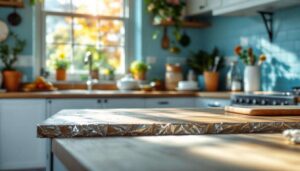 Dieser Küchen-Frischhaltefolien-Trick revolutioniert das Streichen: Perfekte Kanten ohne Kleckse