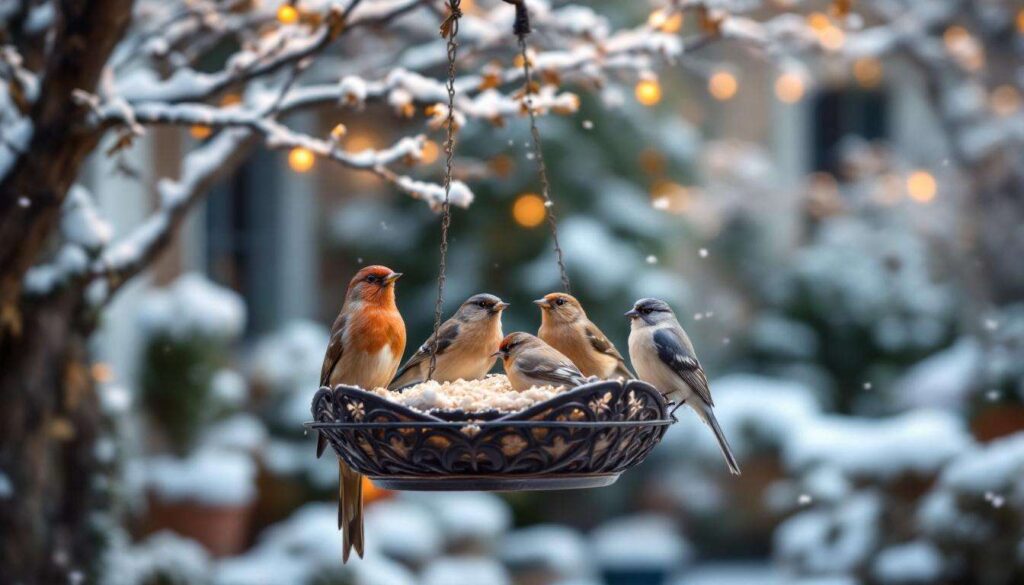 Warum es so wichtig ist, Gartenvögel im Winter zu füttern