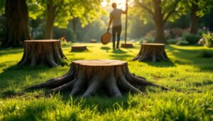 Baumstümpfe im Garten loswerden: Die 3 besten Methoden ohne schweres Gerät