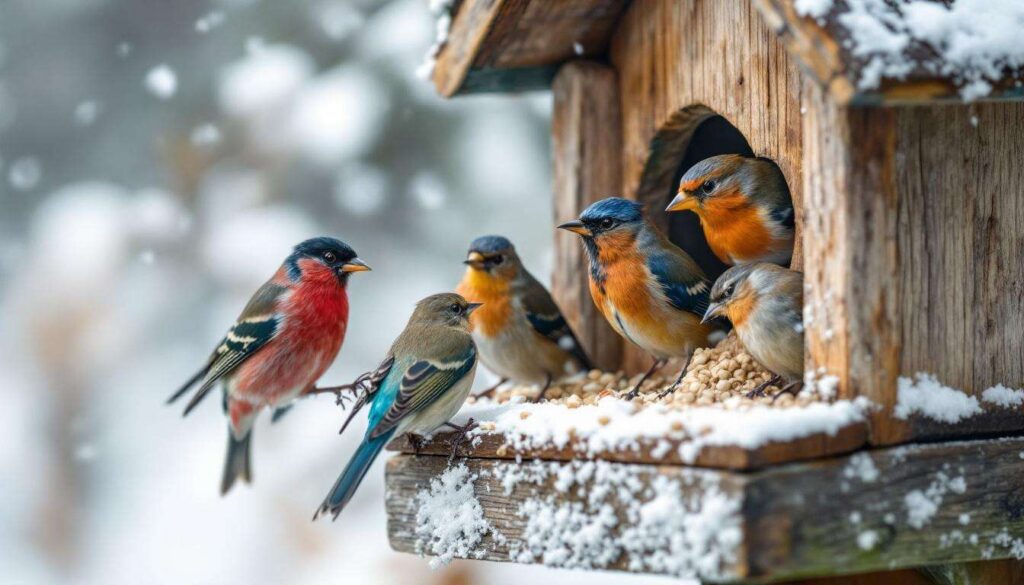 Vögel im Winter richtig füttern: Ein praktischer Ratgeber