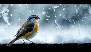 Vogel klopft im Winter ans Fenster: Aberglaube oder wissenschaftliche Erklärung?