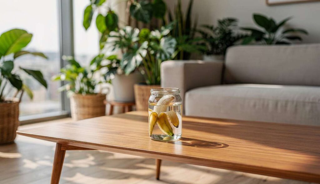 Zimmerpflanzen düngen: Warum Bananenwasser im Frühjahr Wunder wirkt
